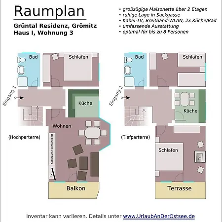 Gruntal-residenz Haus I App. 3 *